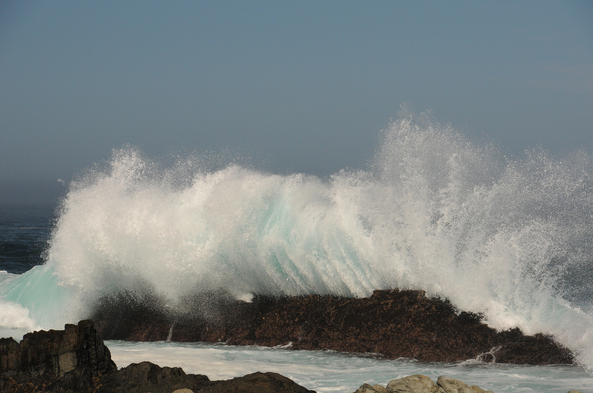 Nikon D300S sample photo. Waves at tsitskamma national park south africa photography