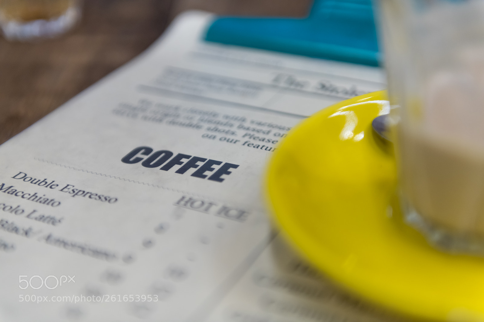 Nikon D850 sample photo. Menu card photography