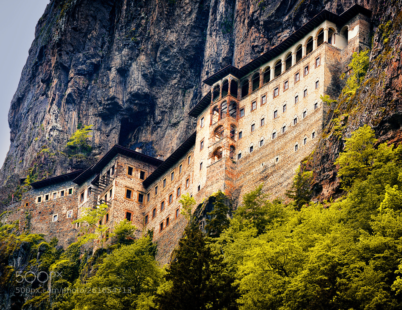 Nikon D810 sample photo. Sumela monastery photography
