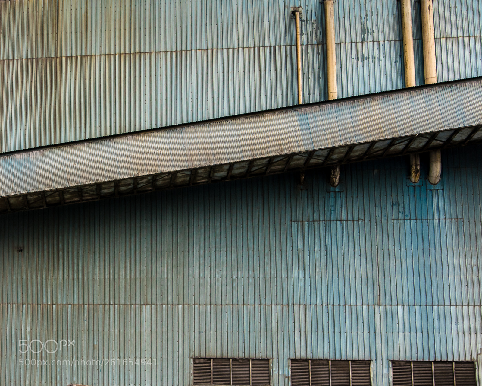 Nikon D750 sample photo. Factory wall photography