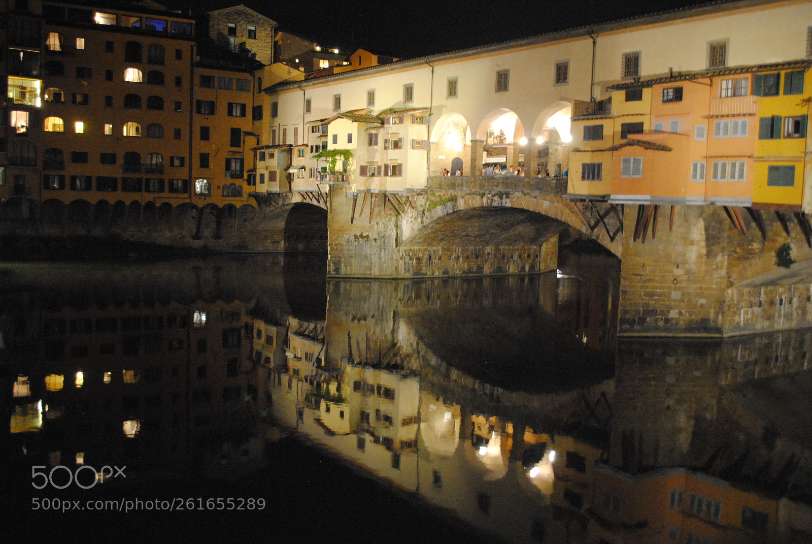 Nikon D3000 sample photo. Ponte vecchio photography