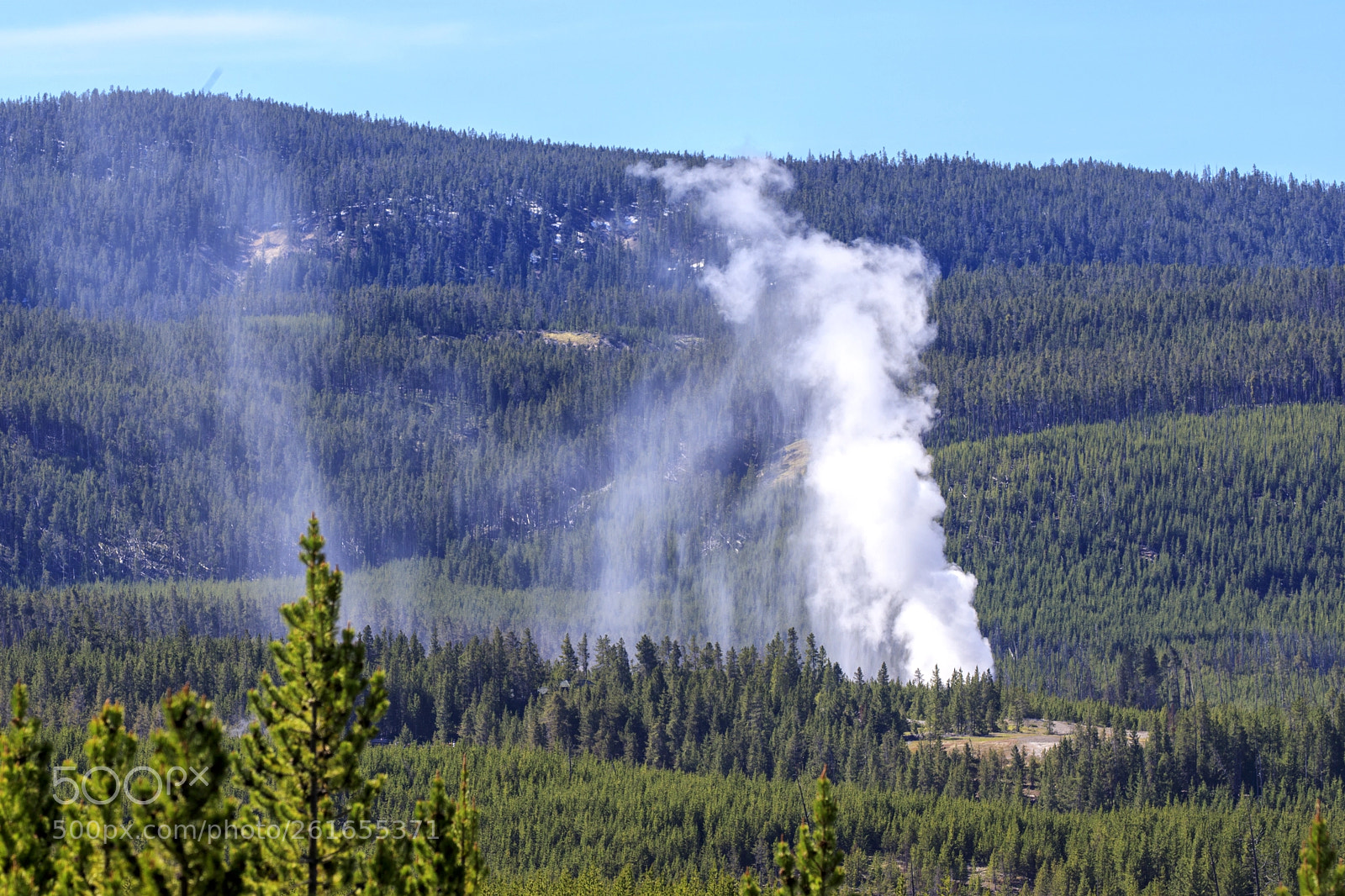 Canon EOS 6D Mark II sample photo. Steamboat geyser june 4th photography