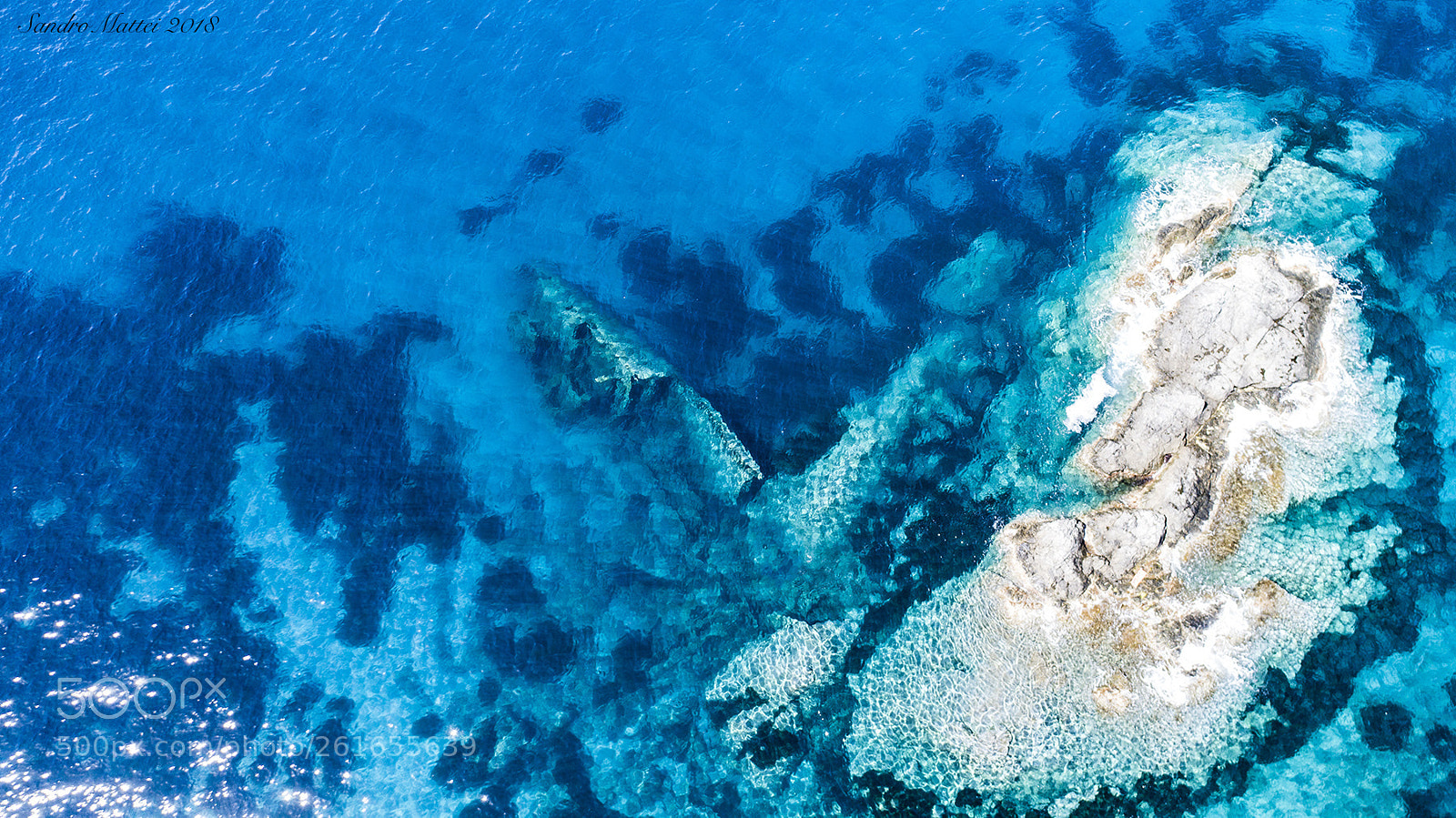 DJI FC6310 sample photo. Relitto di pomonte isola photography