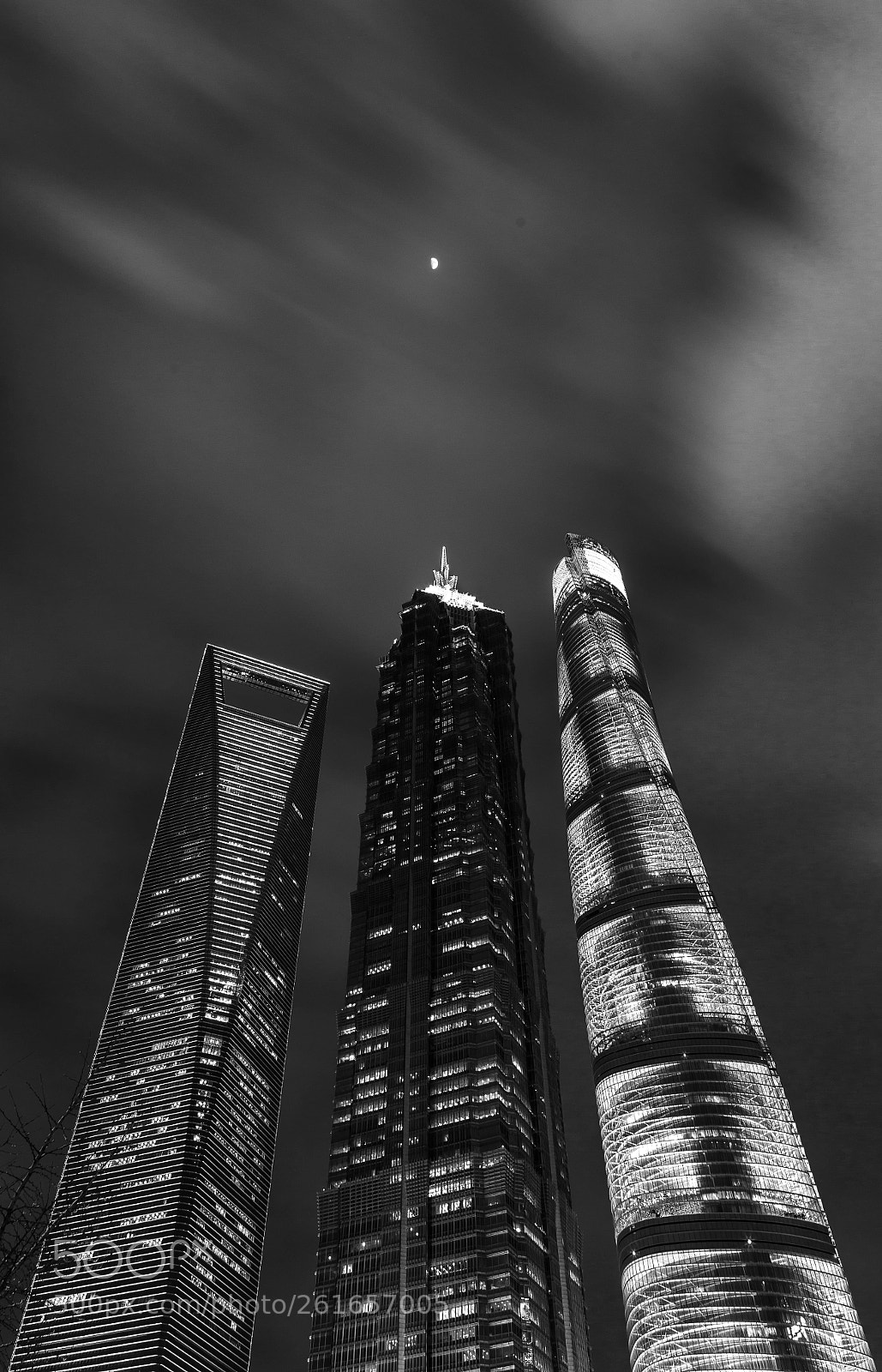 Canon EOS 6D sample photo. Shanghai skyline at dusk photography