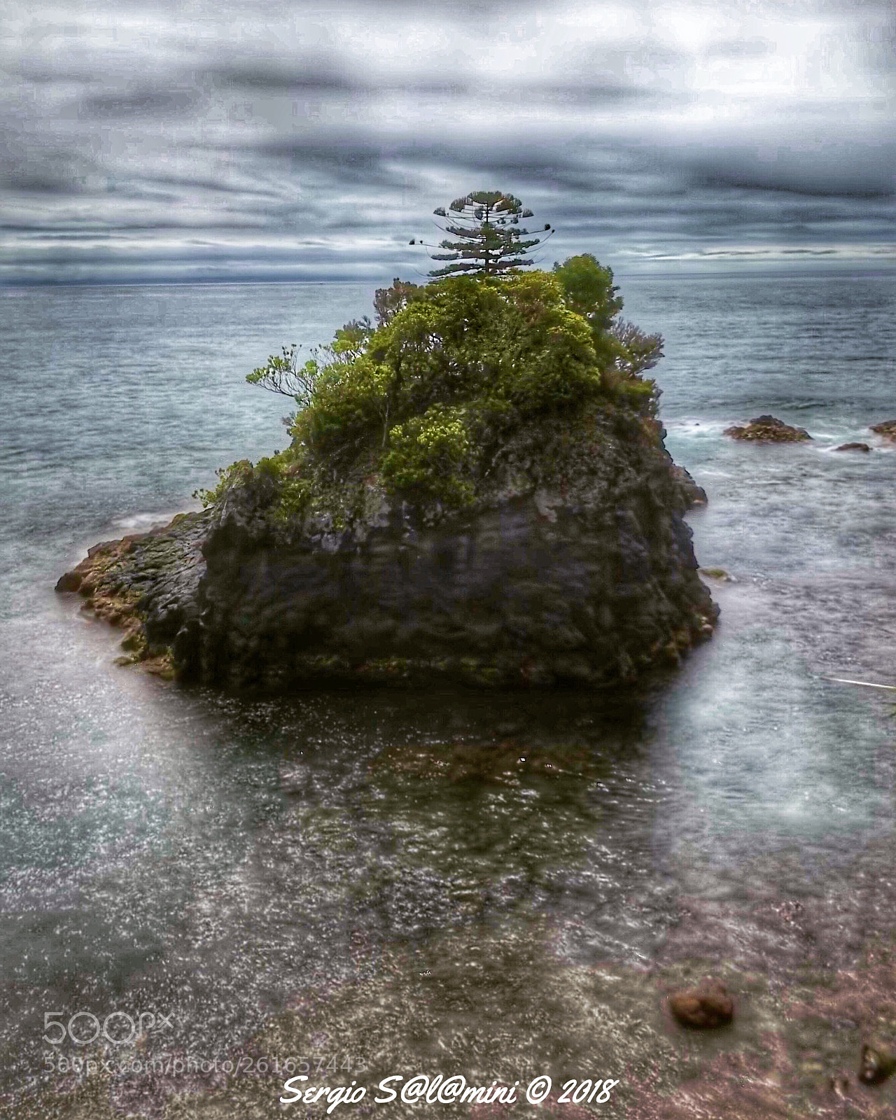Apple iPhone 7 sample photo. Solitary rock  photography