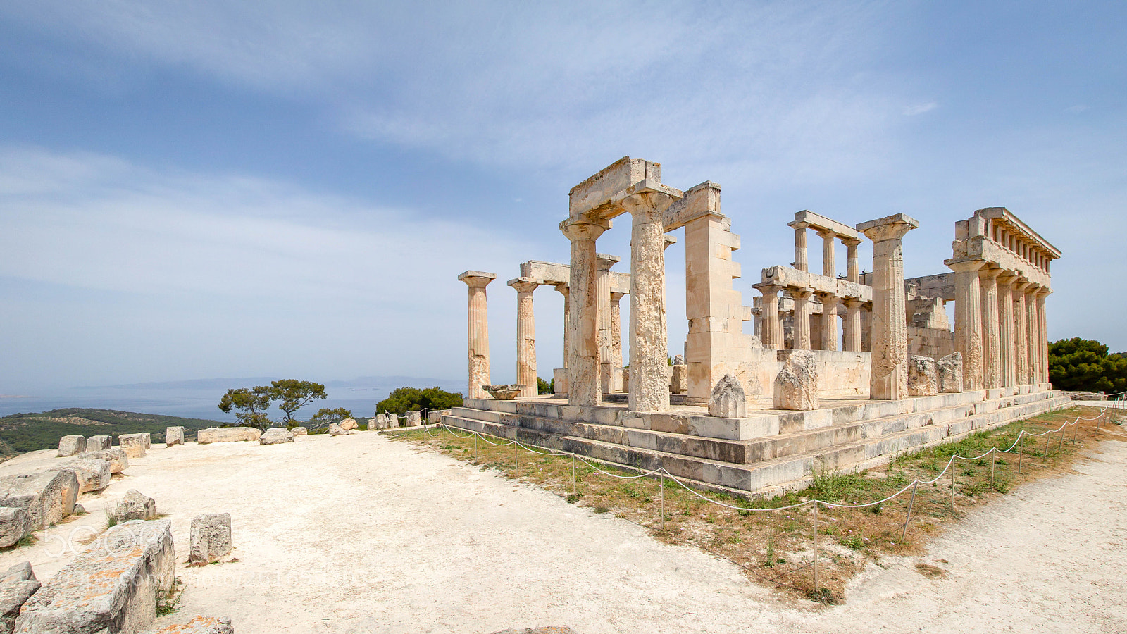 Canon EOS 60D sample photo. Temple of aphaea photography