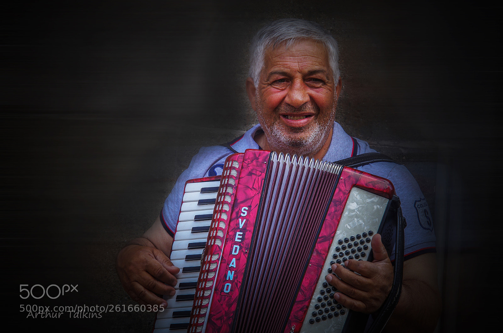 Pentax K-5 sample photo. Rome...the genial accordionist... photography