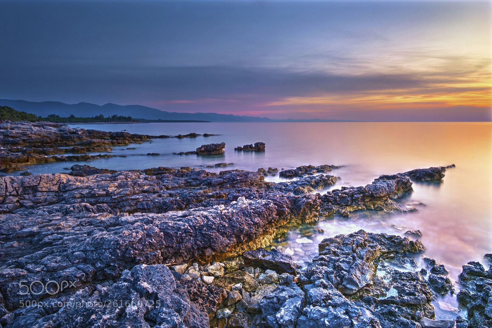 Fujifilm X-T2 sample photo. Peljesac sunset photography