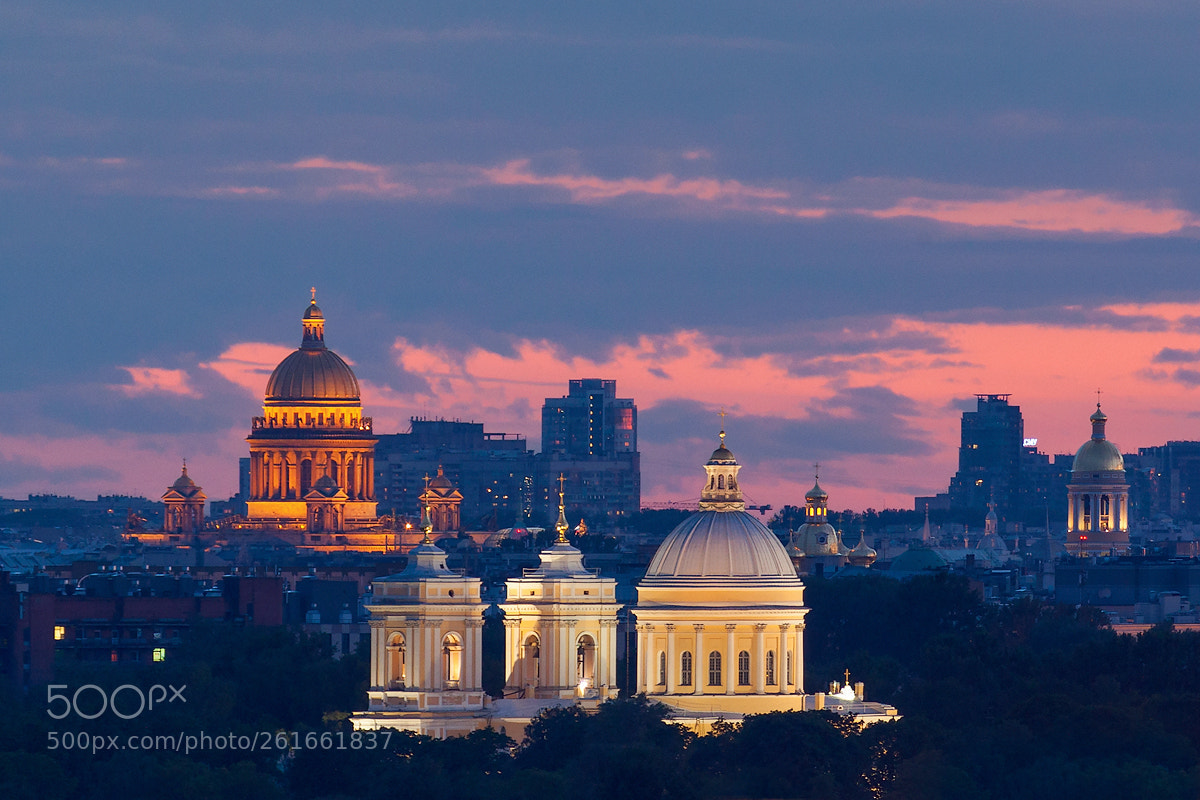 Canon EOS 5D Mark II sample photo. Вечерний Санкт-Петербург. photography