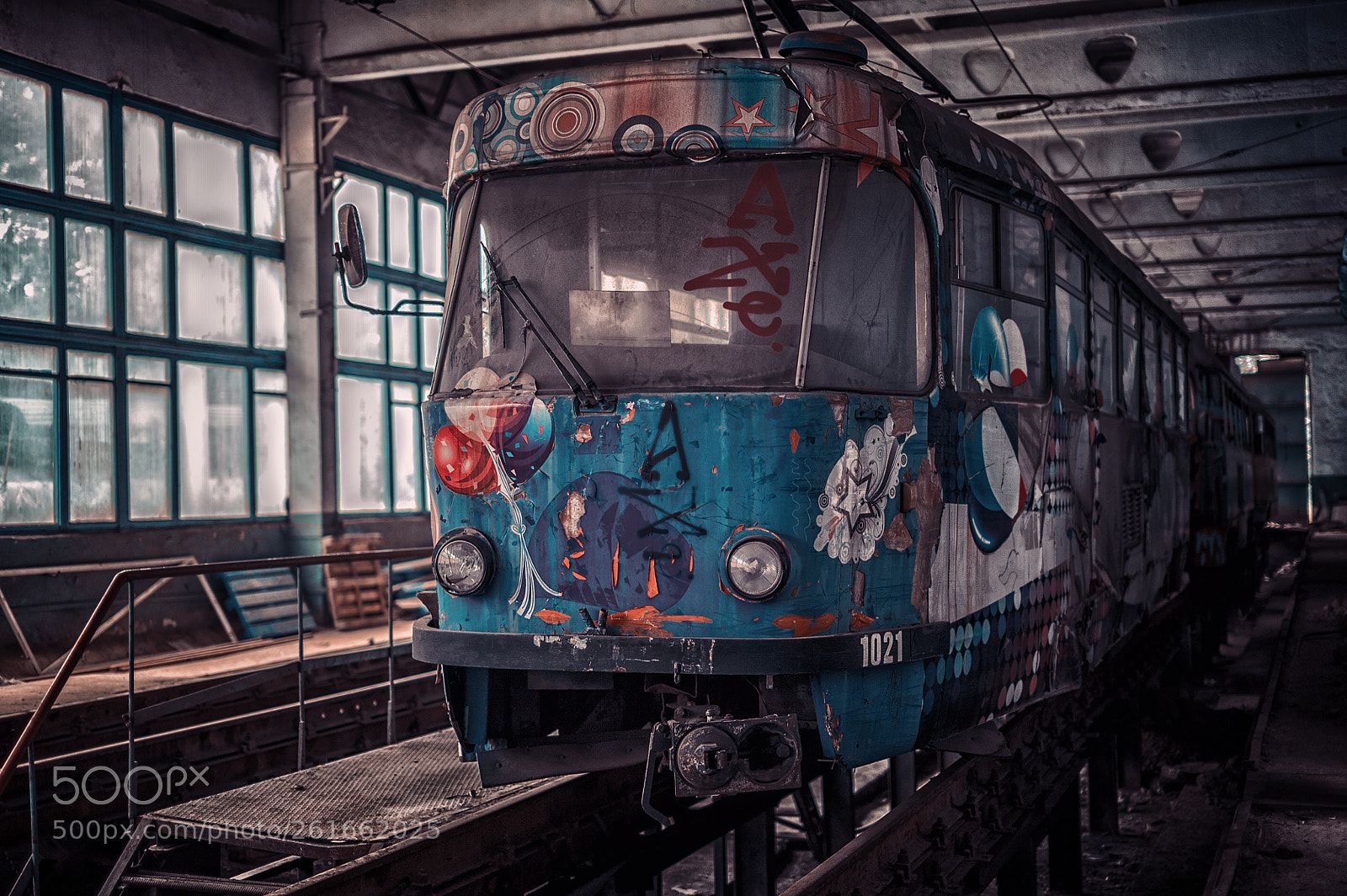 Nikon D700 sample photo. The thrown tram depot photography