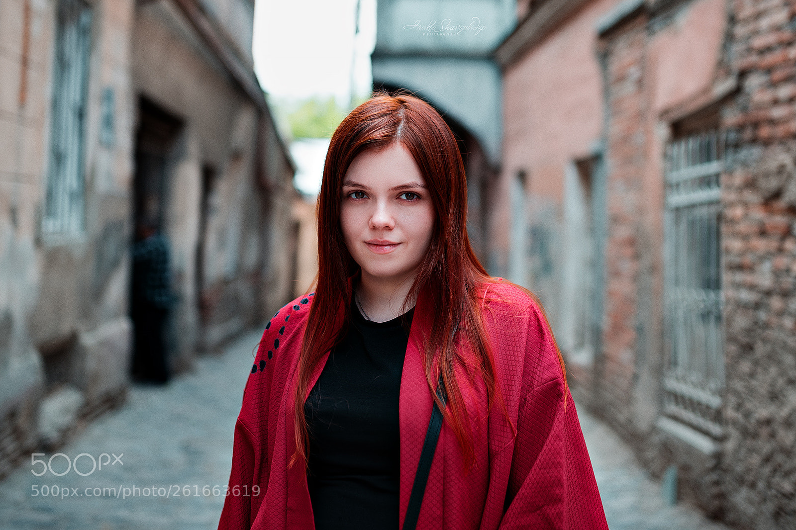 Nikon D750 sample photo. Red woman photography