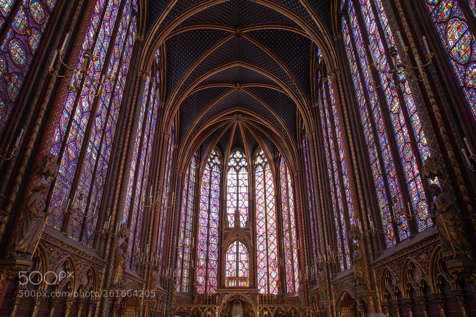 Canon EOS 6D Mark II sample photo. Sainte chapel photography