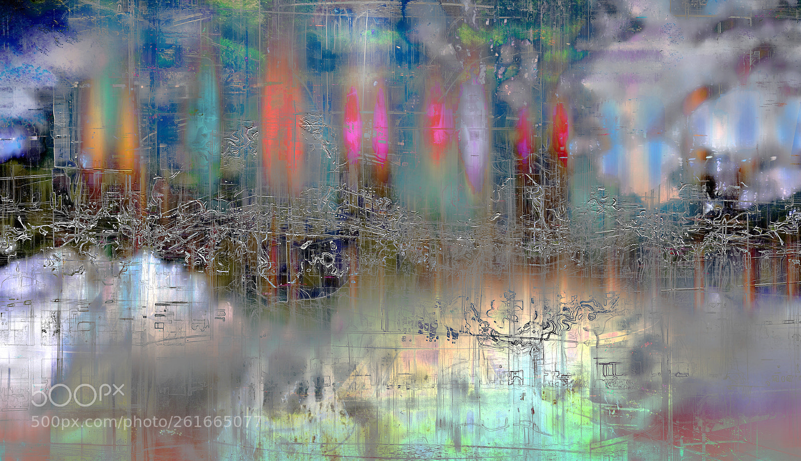 Nikon D300 sample photo. Reflections of the abstract photography