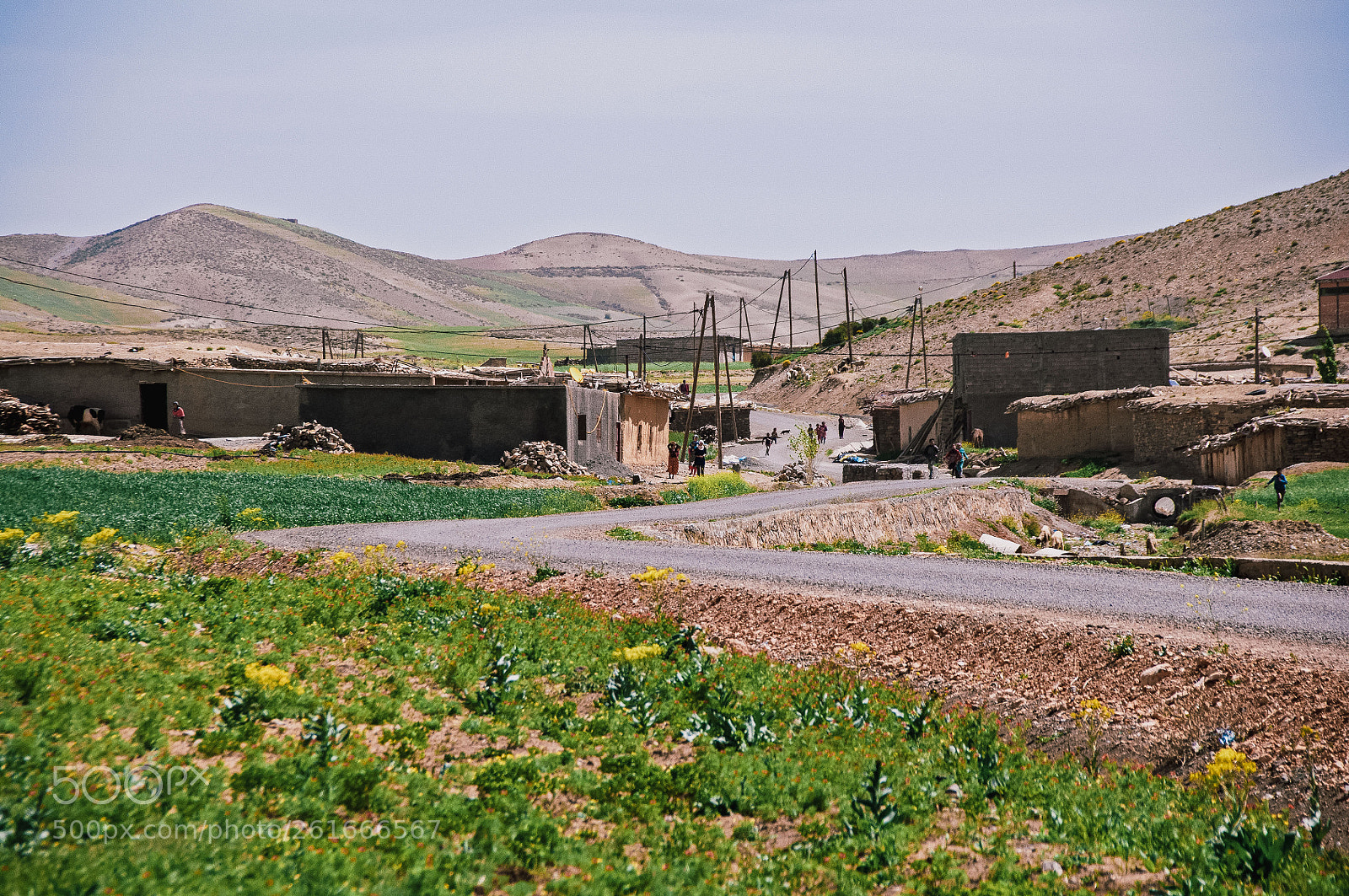 Nikon D90 sample photo. Village at high atlas photography