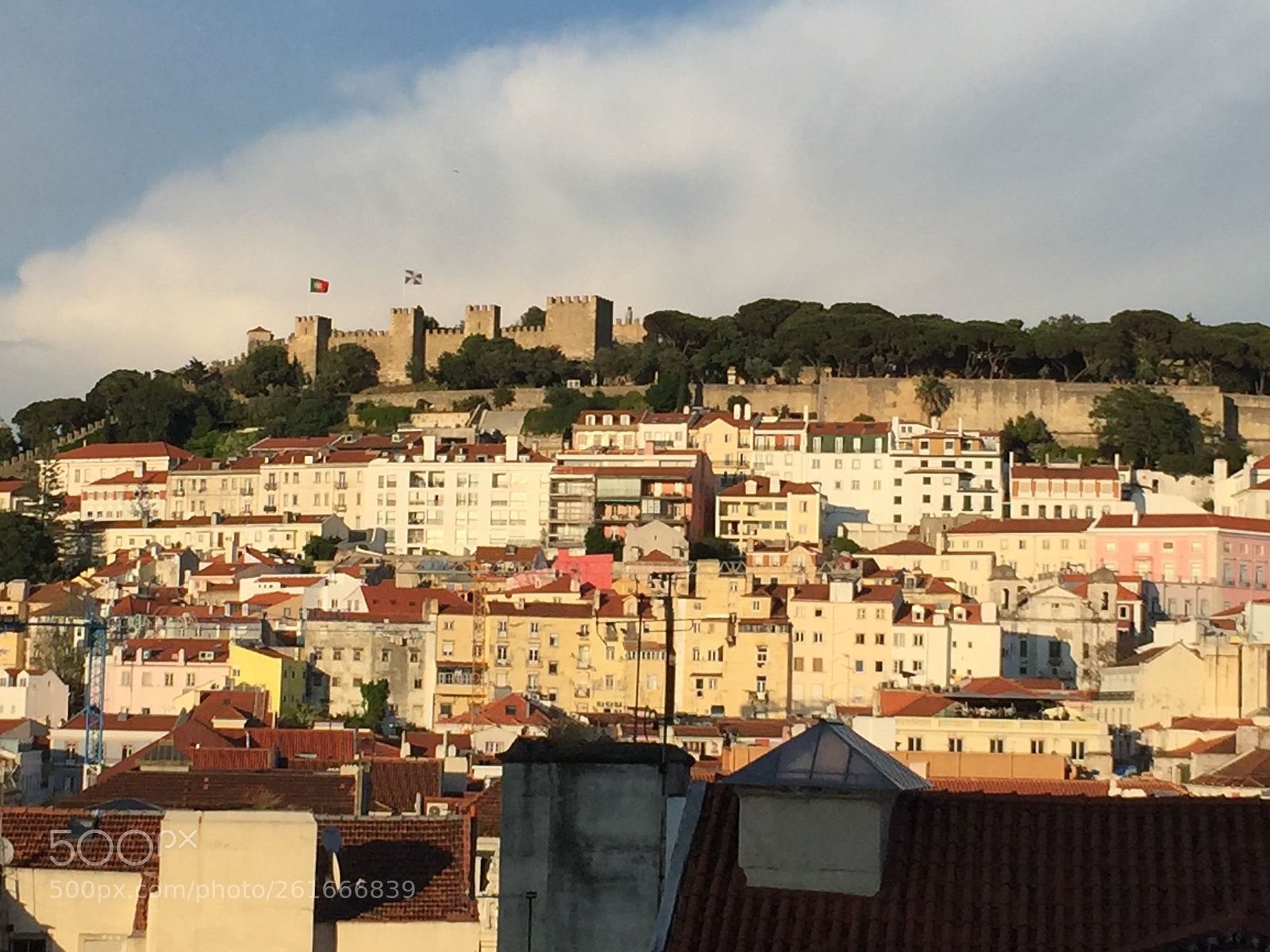 Apple iPhone 6 Plus sample photo. Lisbon view of alfama photography