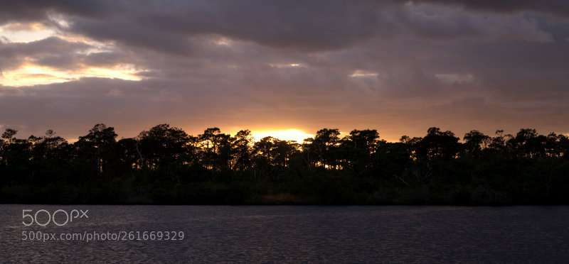Sigma 70-300mm F4-5.6 APO DG Macro sample photo. Sunset at sebastian photography