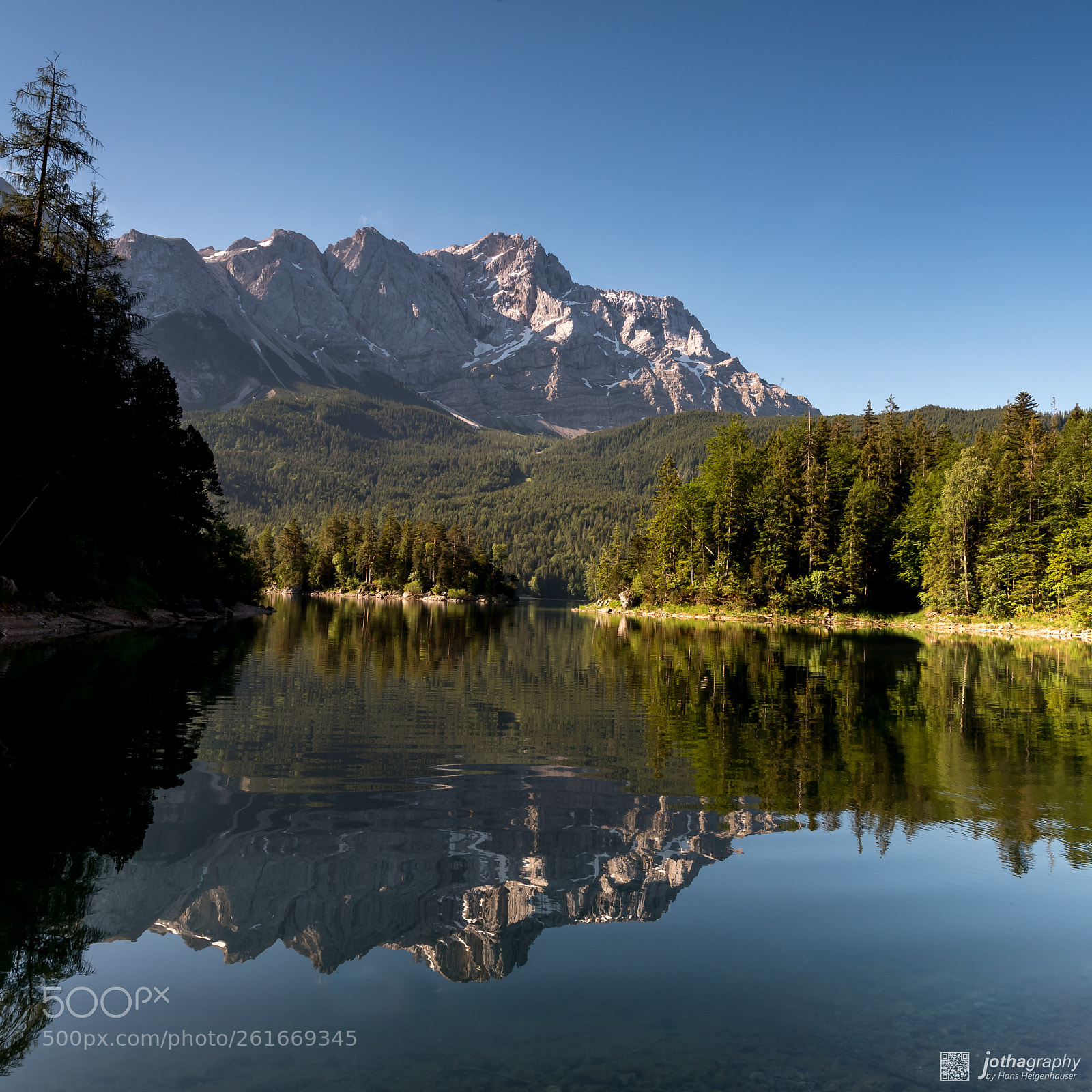 Nikon D750 sample photo. Sunrise lights eibsee and photography
