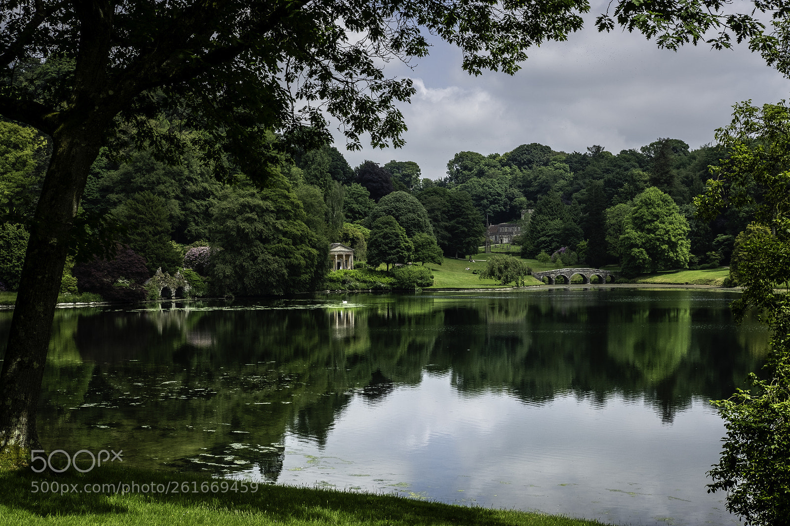 Fujifilm X-H1 sample photo. Stourhead gardens in summer photography