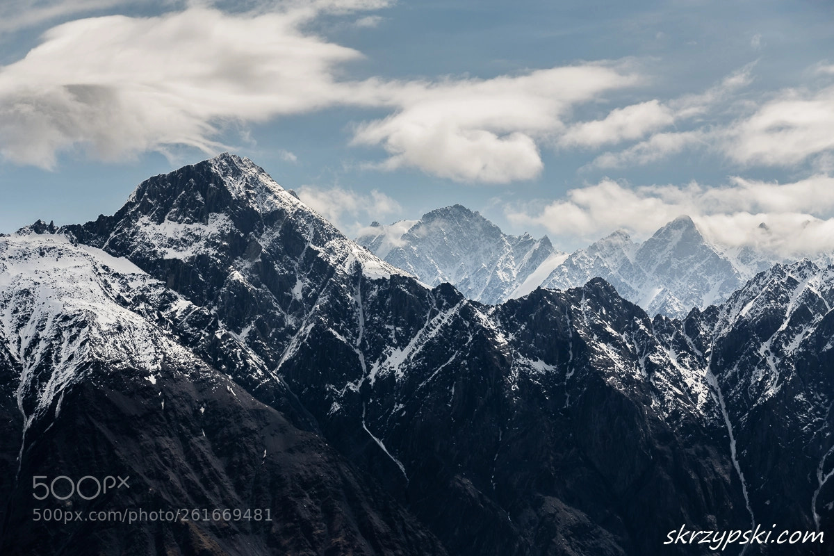 Canon EOS 6D sample photo. Summits of kuro mountains photography