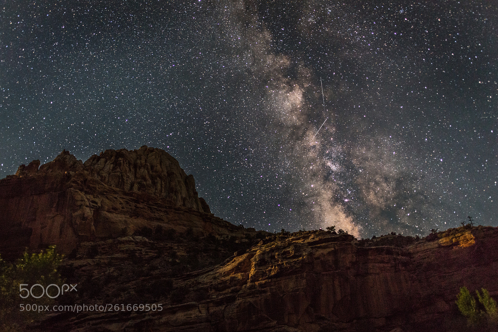 Nikon D800 sample photo. Milky way over pectol's photography
