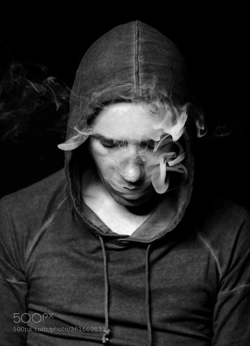 Nikon D90 sample photo. Self-portrait photography