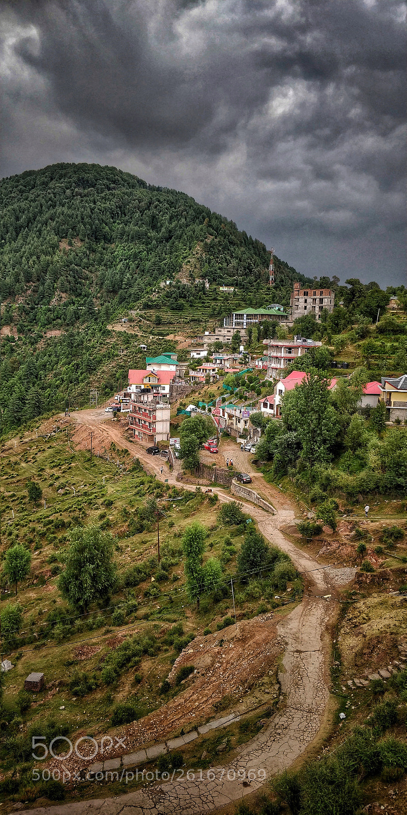 OnePlus 5T sample photo. Naddi view, india photography