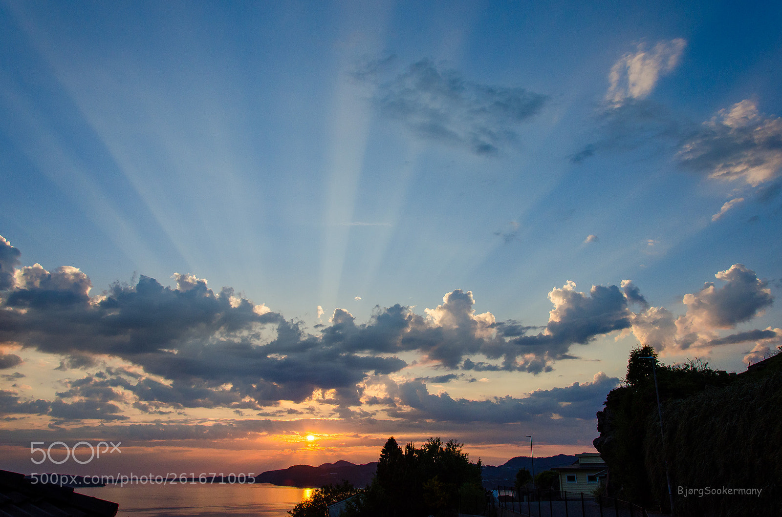 Nikon D5100 sample photo. Summer sunset photography