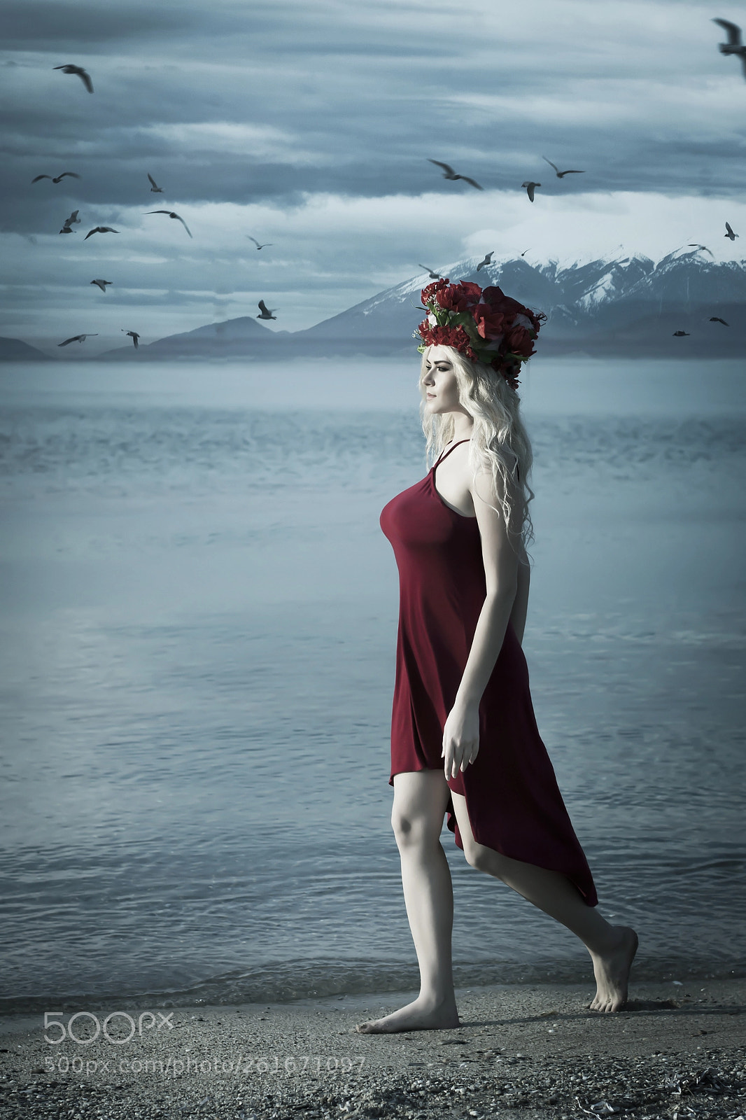 Nikon D7100 sample photo. Walking mermaid photography