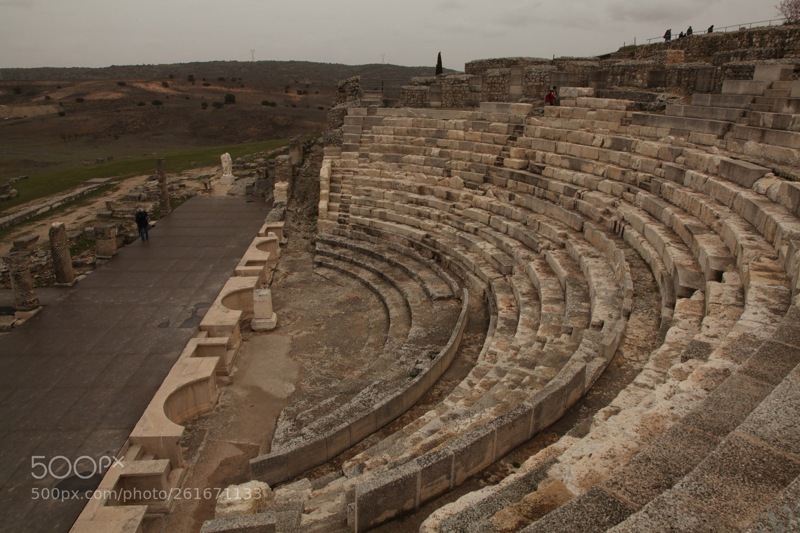 Canon EOS 5D Mark II sample photo. Cuenca teatro romano de photography