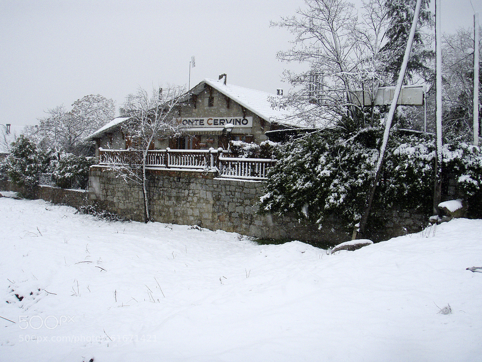 Olympus u770SW,S770SW sample photo. Monte cervino, collado villalba photography