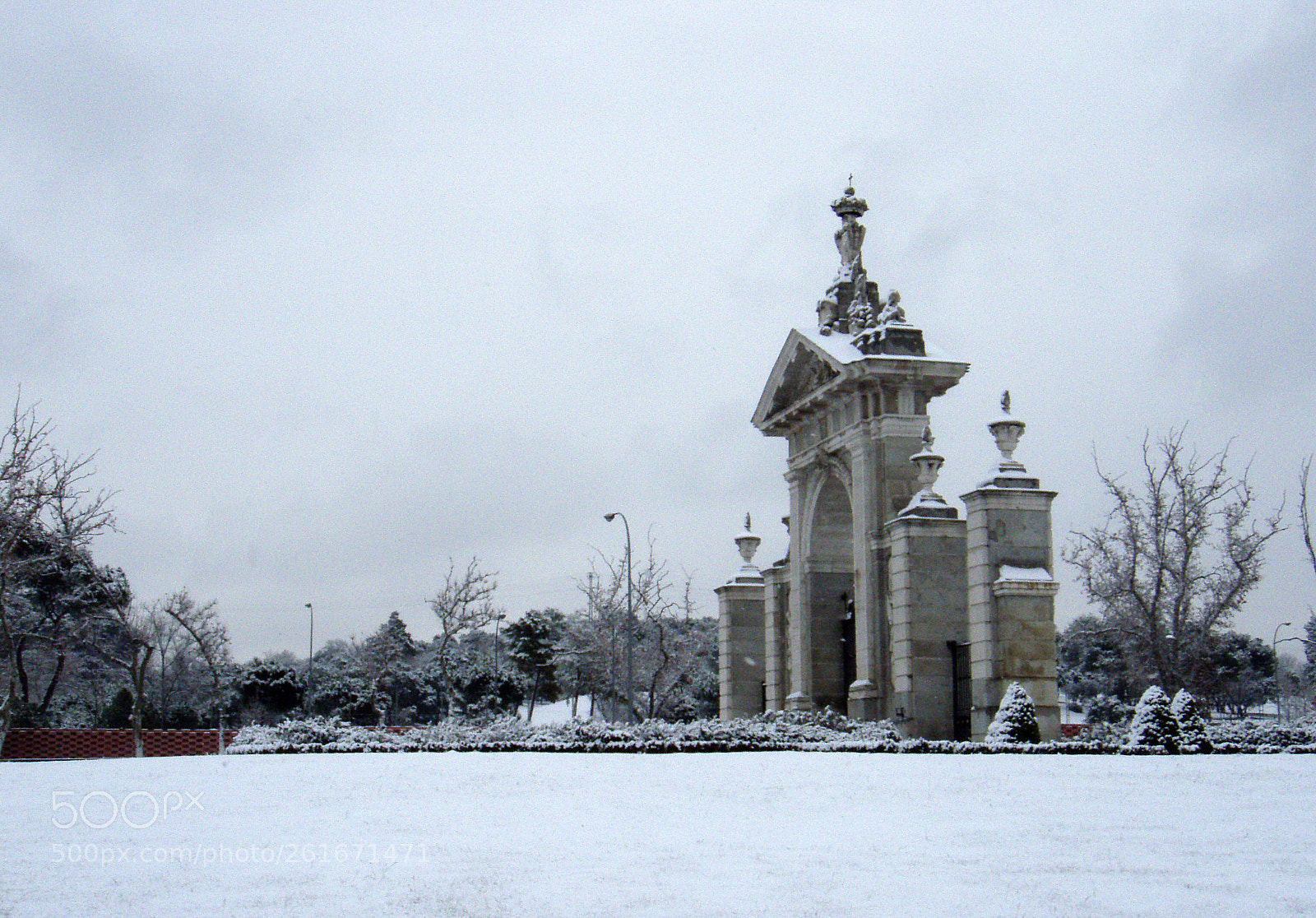 Olympus u770SW,S770SW sample photo. Puerta de hierro, madrid photography