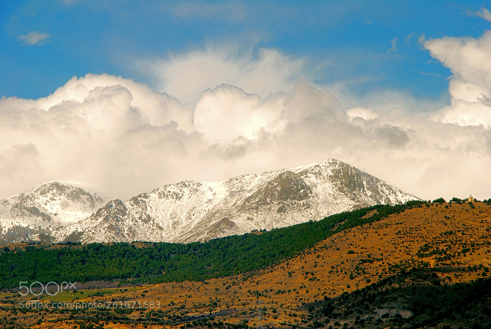 Nikon D3000 sample photo. Sierra de guadarrama la photography