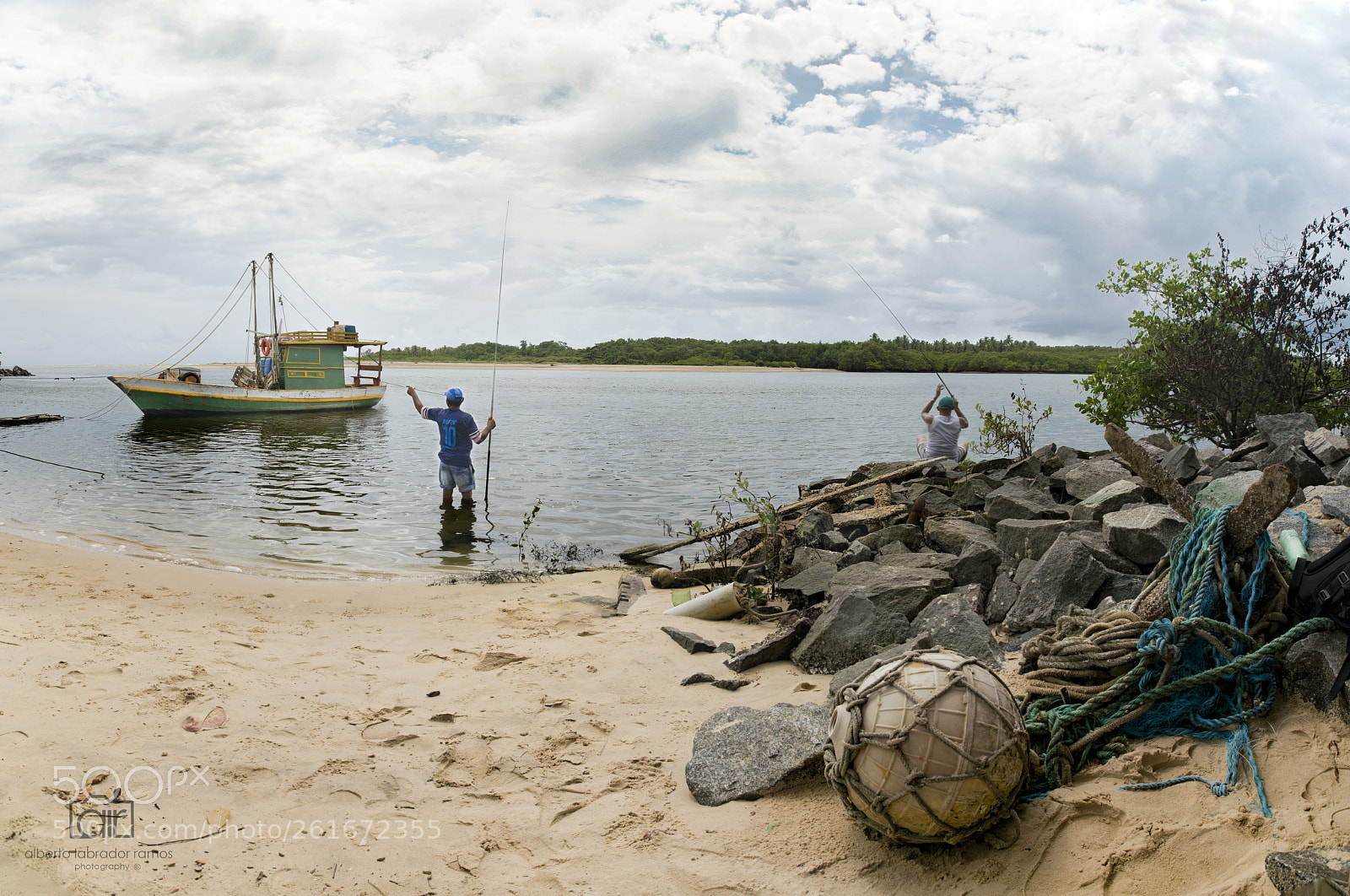 Sony a7R II sample photo. Recife fishermen photography