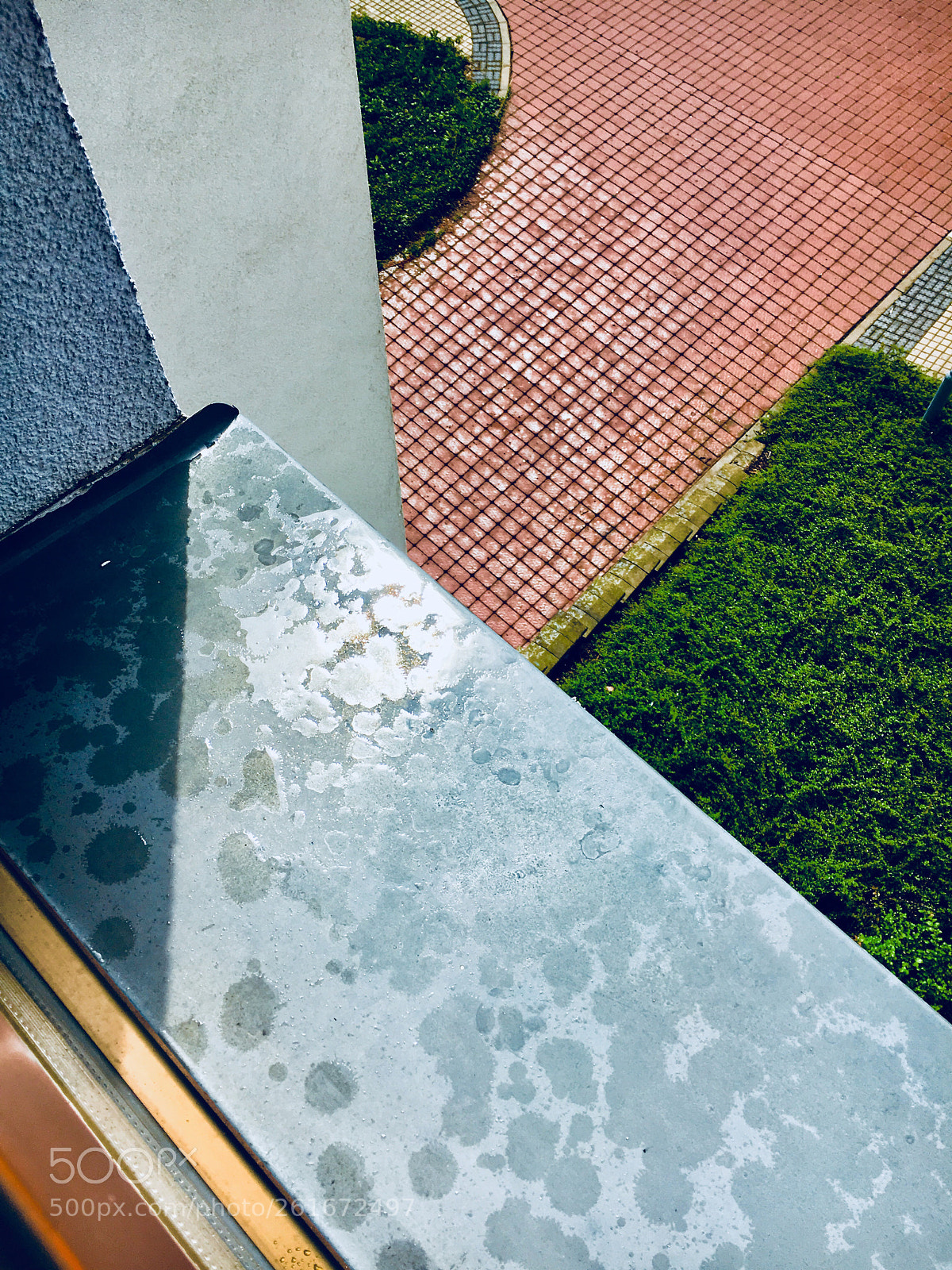 Apple iPhone 6s sample photo. Texture after rain photography