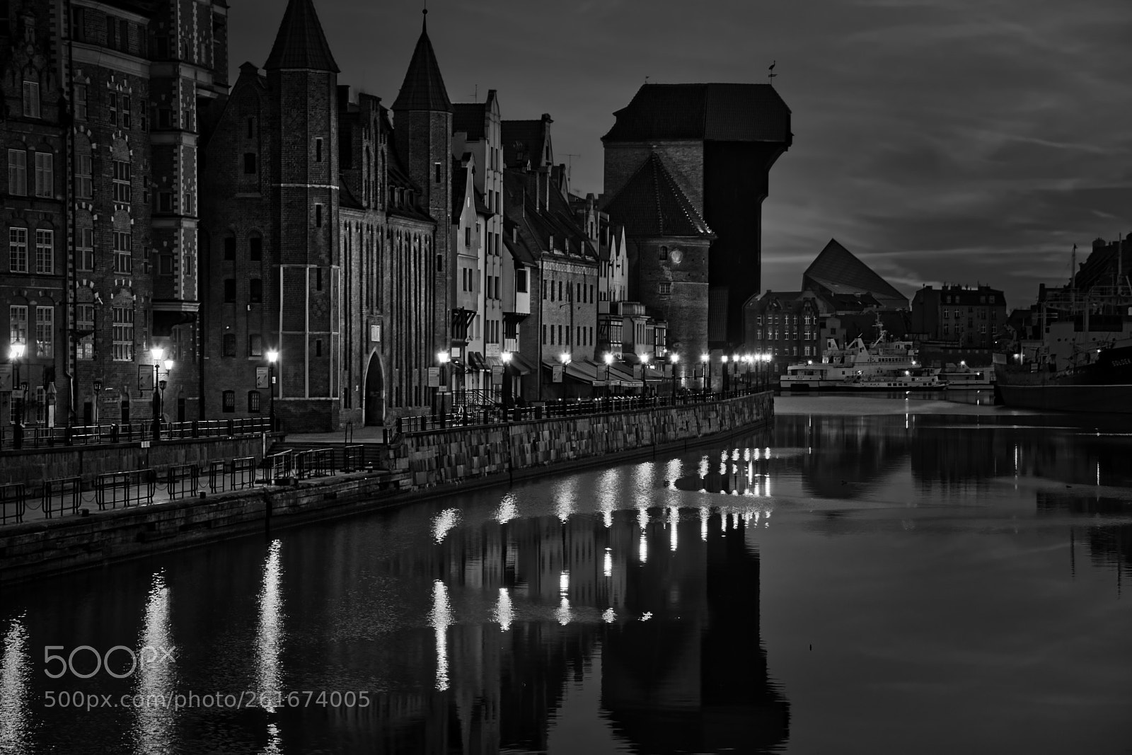 Nikon D750 sample photo. Gdan sk old harbour photography