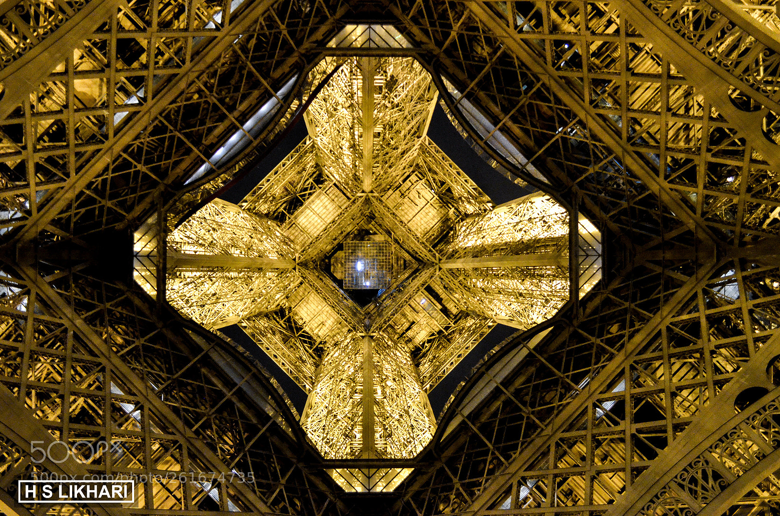 Nikon D5100 sample photo. Eiffel geometry photography
