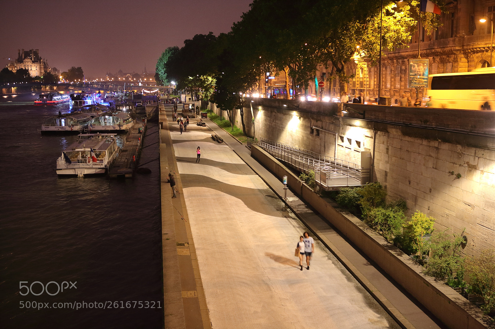 Canon EOS 5D sample photo. Quai fresque photography