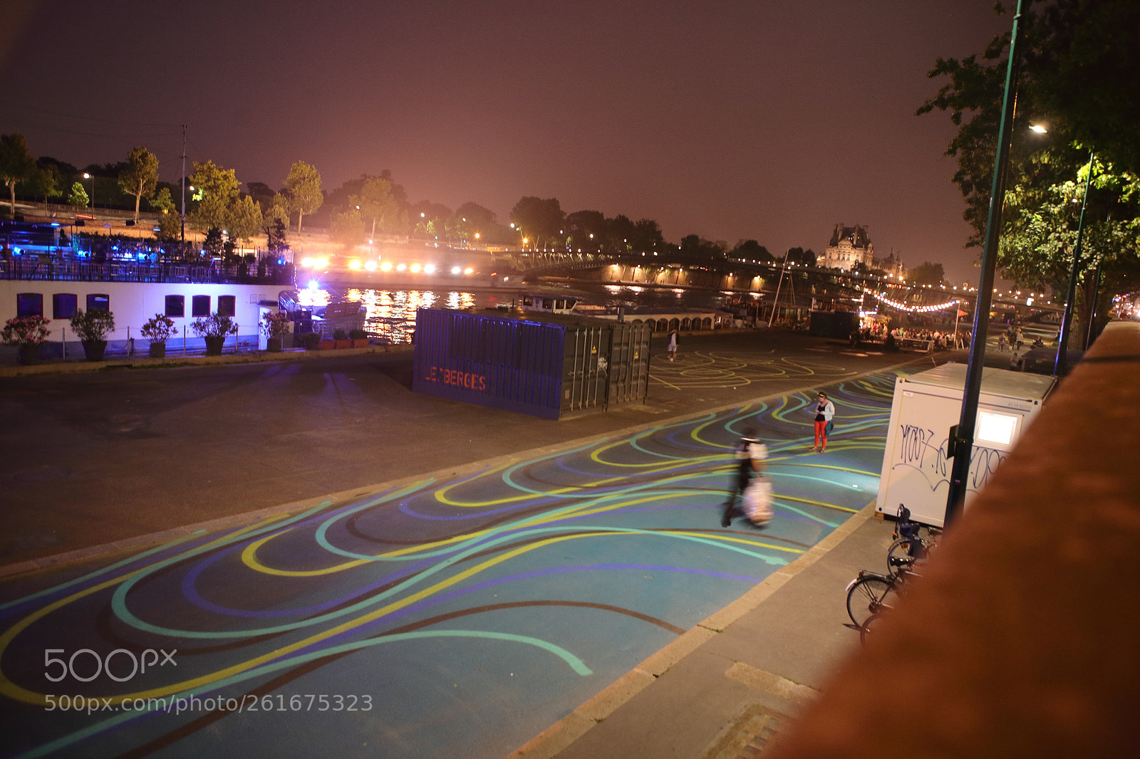 Canon EOS 5D sample photo. Quai fresque photography
