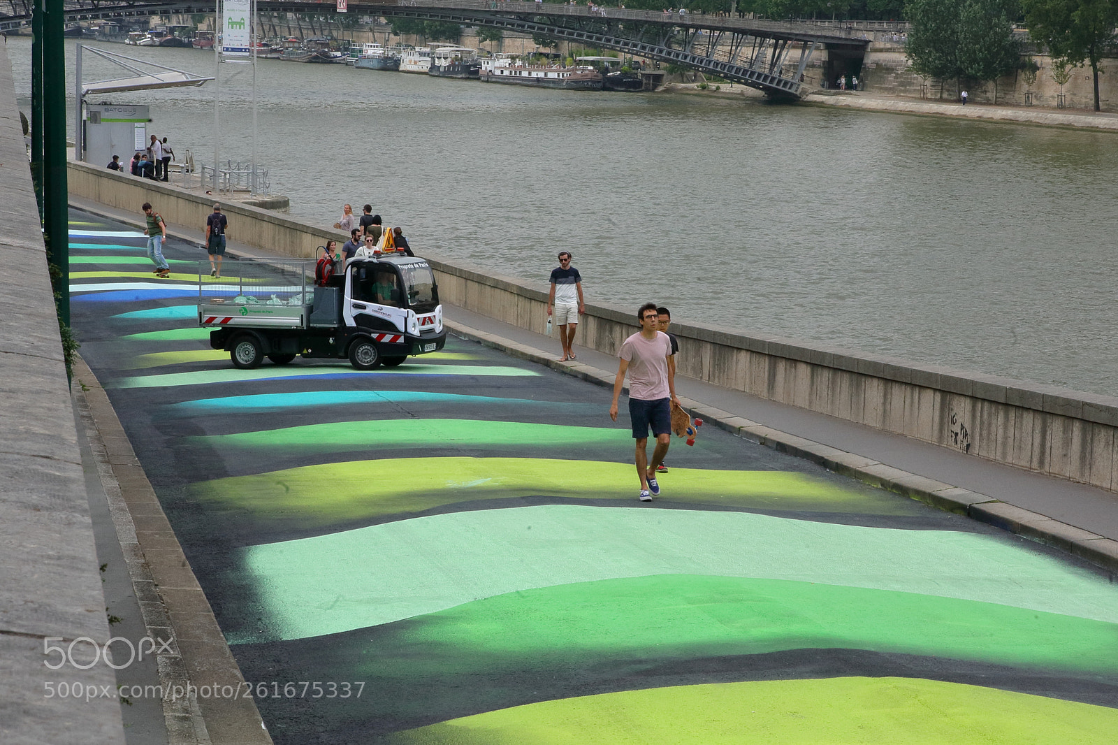 Canon EOS 5D sample photo. Quai fresque photography