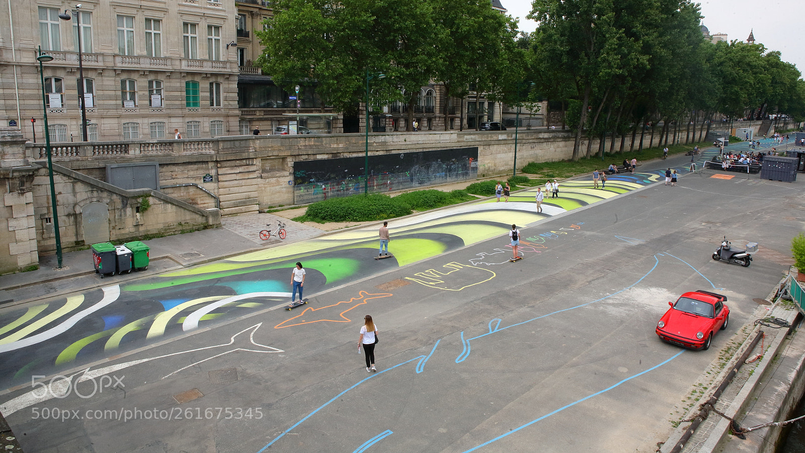 Canon EOS 5D sample photo. Quai fresque photography