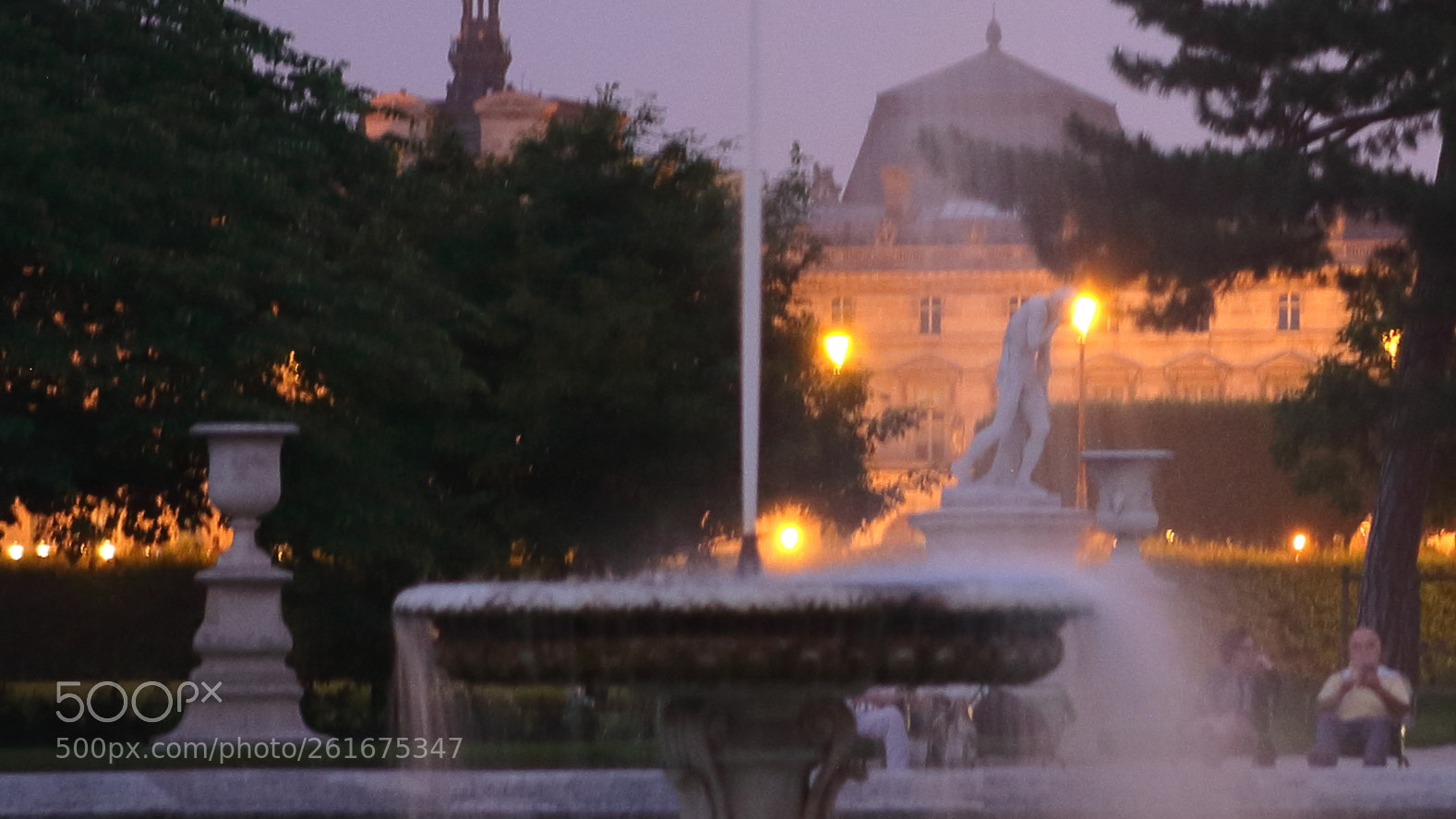 Canon EOS 5D sample photo. Fontaine photography