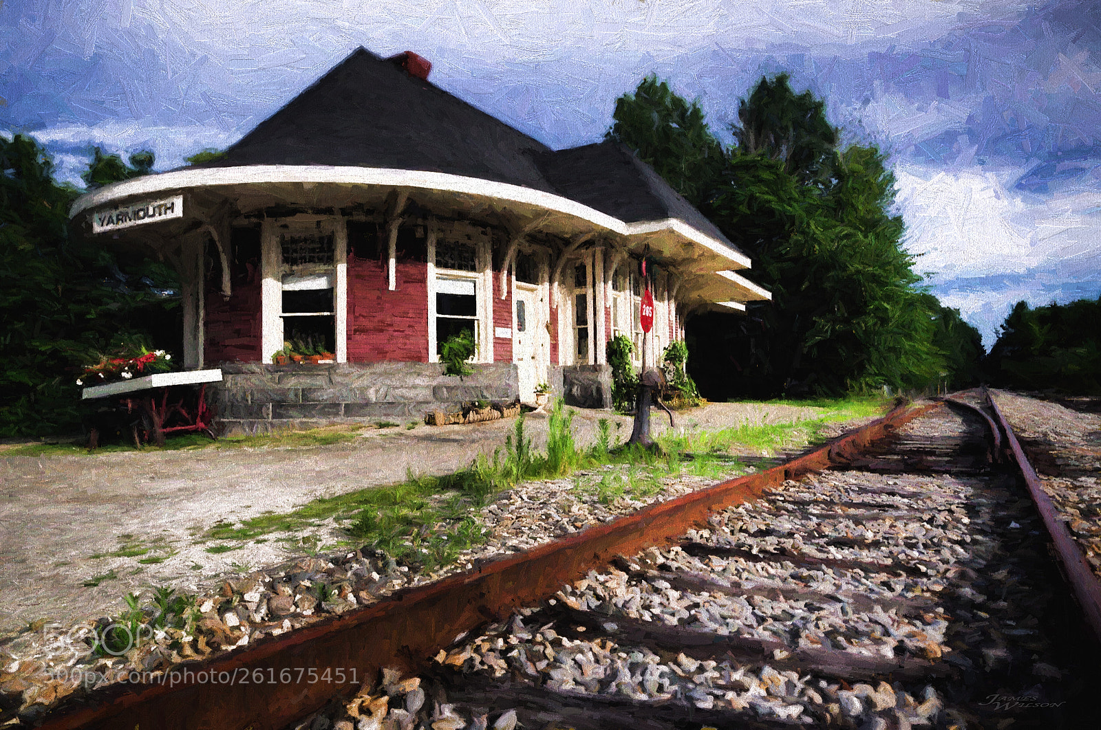 Pentax K-5 sample photo. Yarmouth station photography