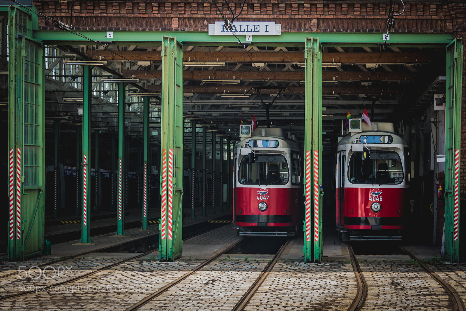 Nikon D7100 sample photo. Trams in vienna photography