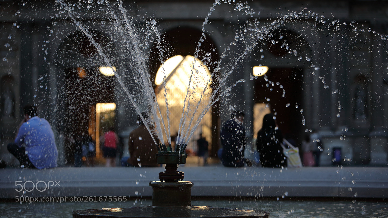 Canon EOS 5D sample photo. Le louvre porche de photography