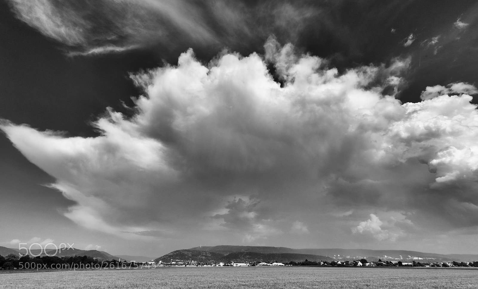 Nikon D800E sample photo. Abziehende gewitterwolken photography