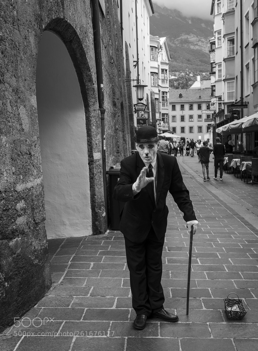Sony a6000 sample photo. Charlie chaplin photography