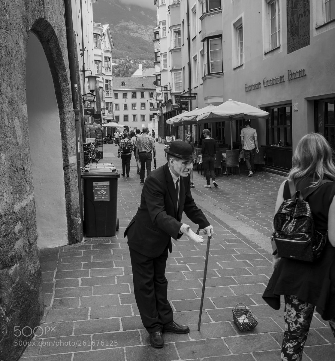Sony a6000 sample photo. Charlie chaplin photography