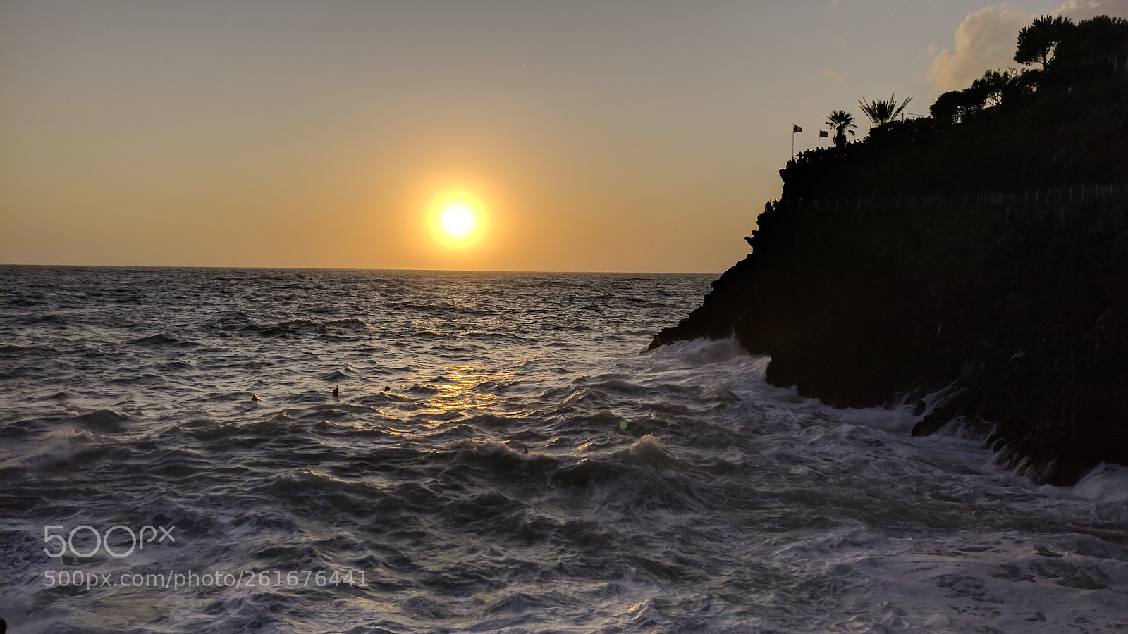 OnePlus A3003 sample photo. Sunset at the rough photography