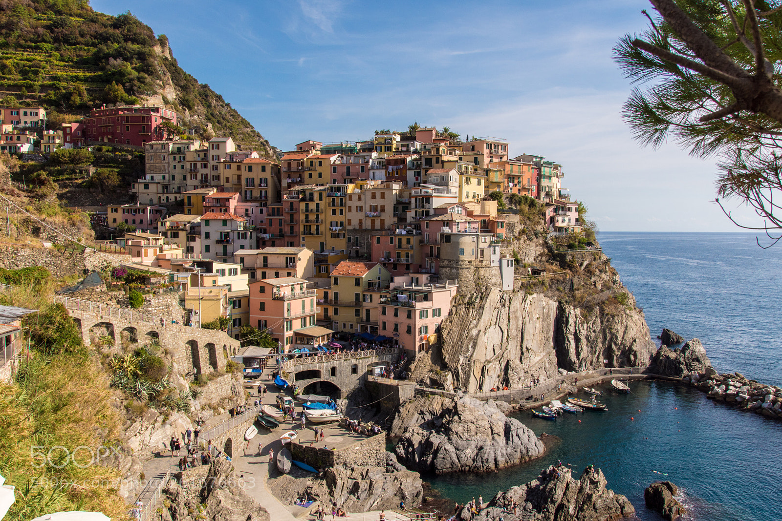 Sony SLT-A68 sample photo. Riomaggiore photography