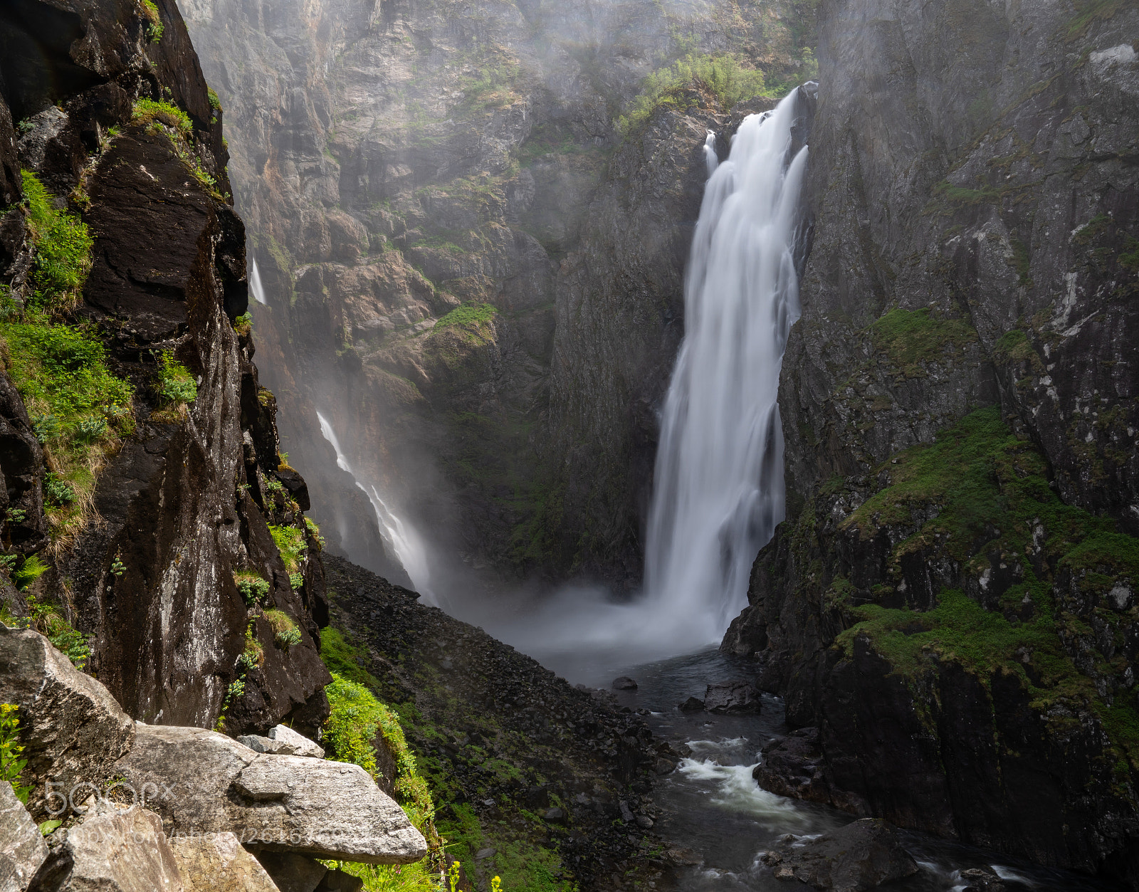 Sony a7 III sample photo. Vøringsfossen photography